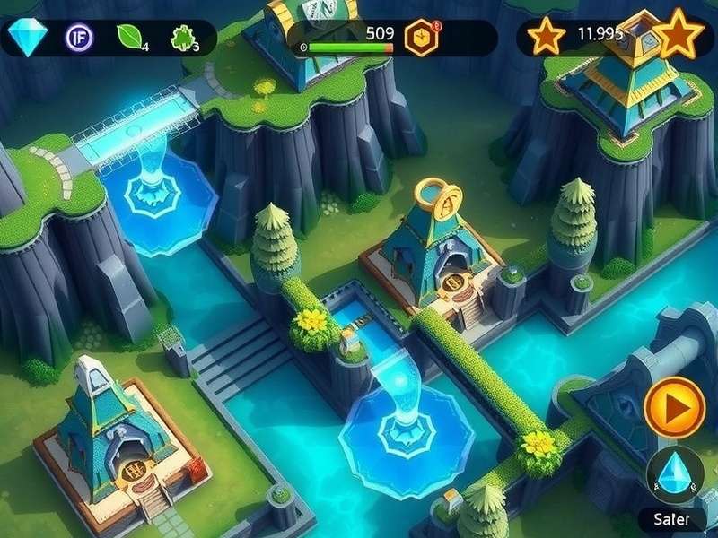 Sapphire Stash Search Game Map